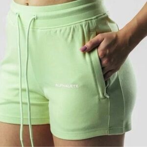 Alphalete NWT Essential Core Shorts Frozen Speing Sz Small